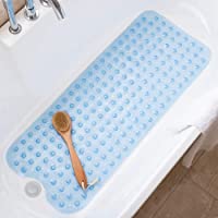 Wimaha Alfombrillas de baño Extra largas - Resistentes al Moho- Antideslizantes- con Ventosa. para Uso en el baño…